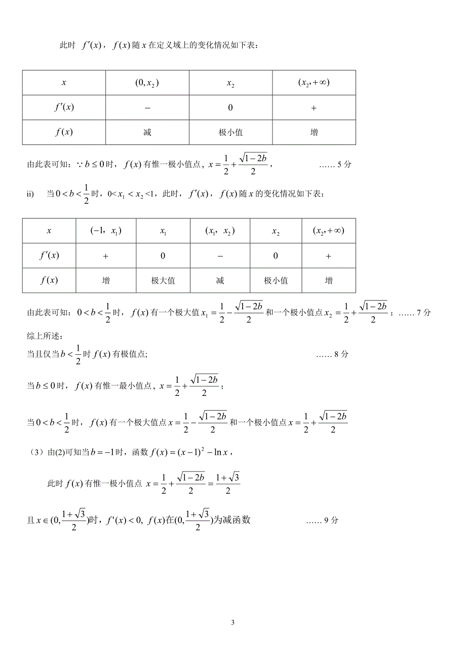 高三理科数学压轴题（精品）_第3页