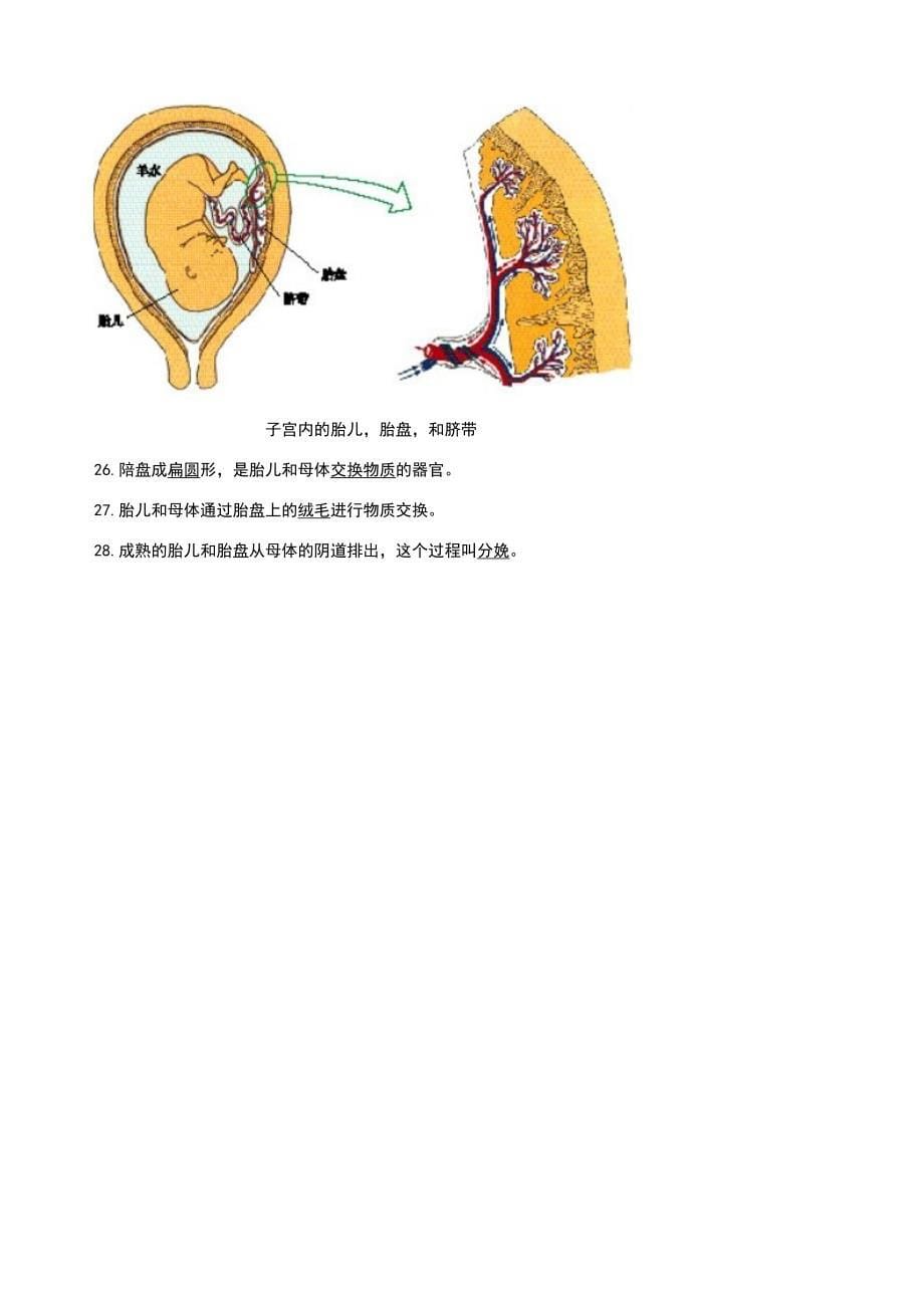 生地会考复习资料：初中生物图集(附题目)_第5页