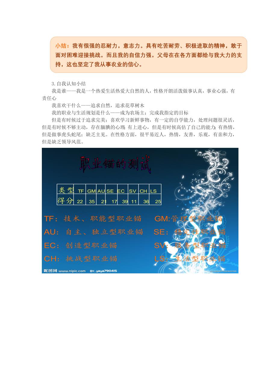 [精选]职业规划大学生职业生涯规划书范本WORD档资料_第2页