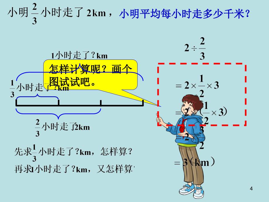 人教版六年级上册分数除法例2医学课件_第4页