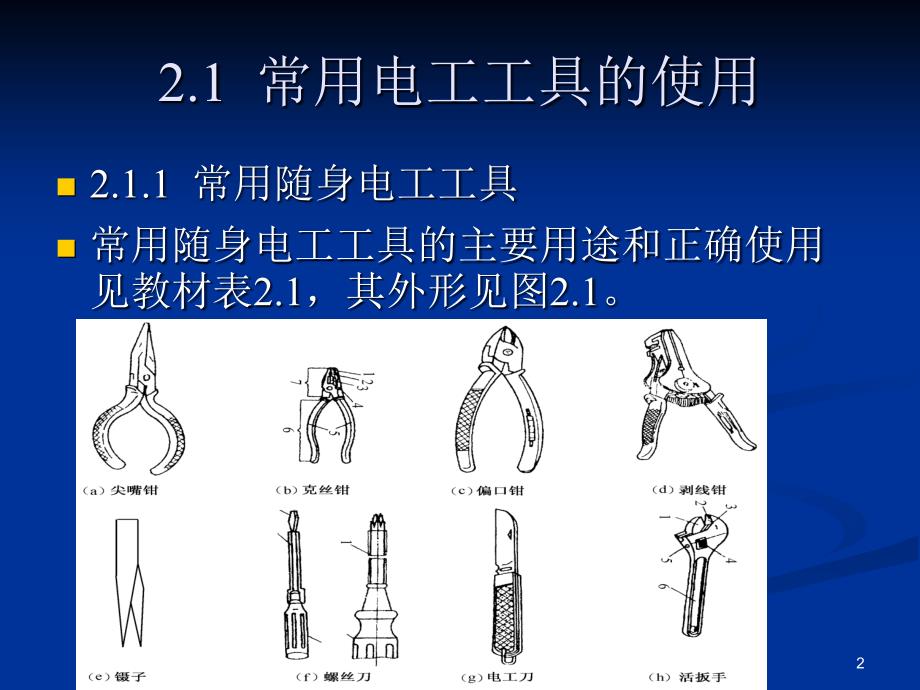 电工基本操作工艺课堂PPT_第2页