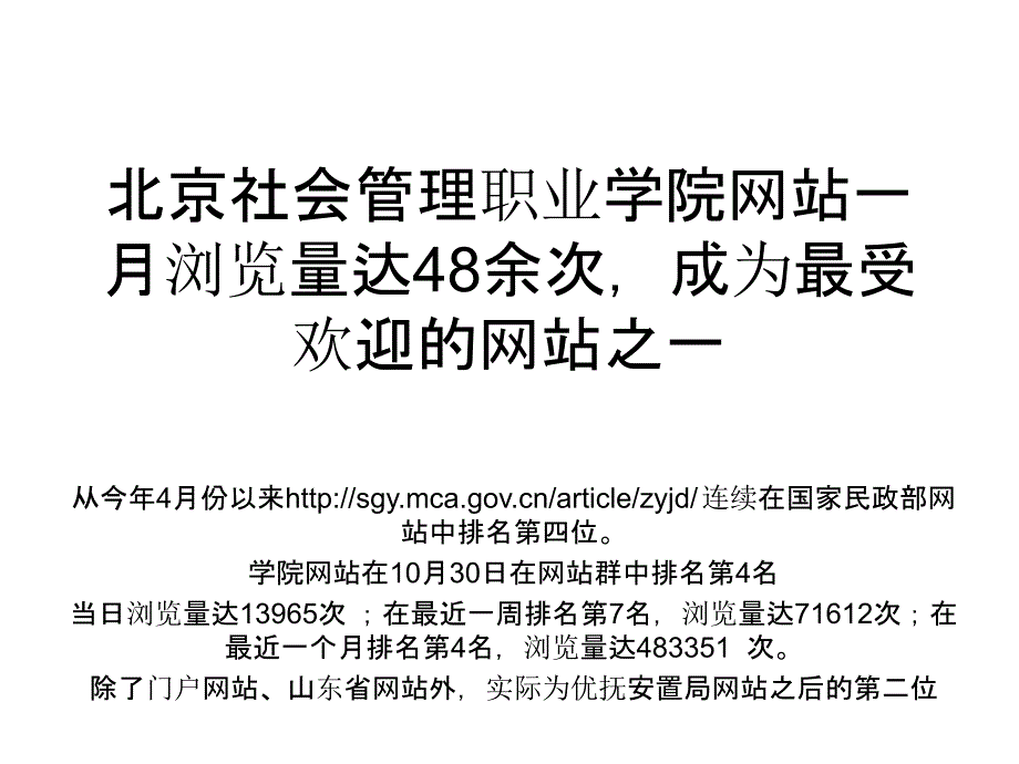 站一月浏览量达余次成为最受欢迎的网站之一_第1页