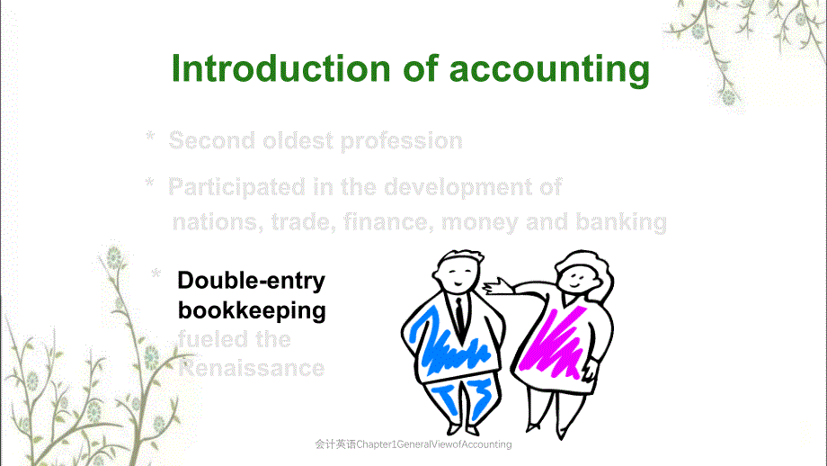 会计英语Chapter1GeneralViewofAccounting课件_第2页