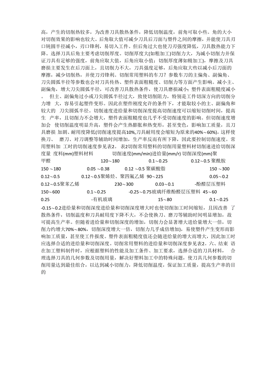 塑料件的切削加工_第2页