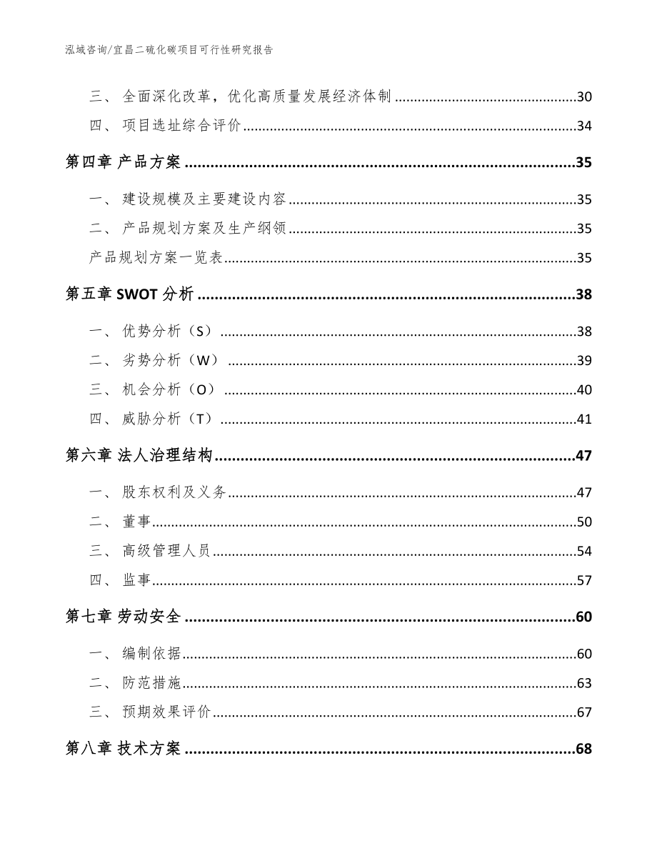 宜昌二硫化碳项目可行性研究报告【参考范文】_第3页