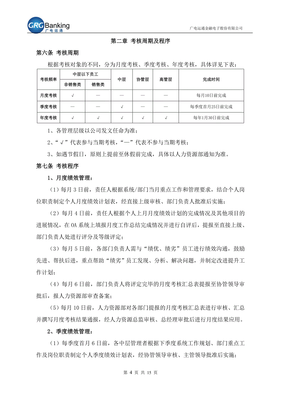 绩效考核与目标管理制度_第4页