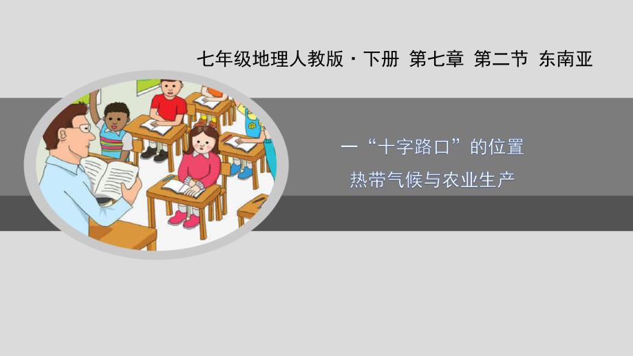 七年级地理下册--东南亚-一-“十字路口”的位置-热带气候与农业生产课件_第1页