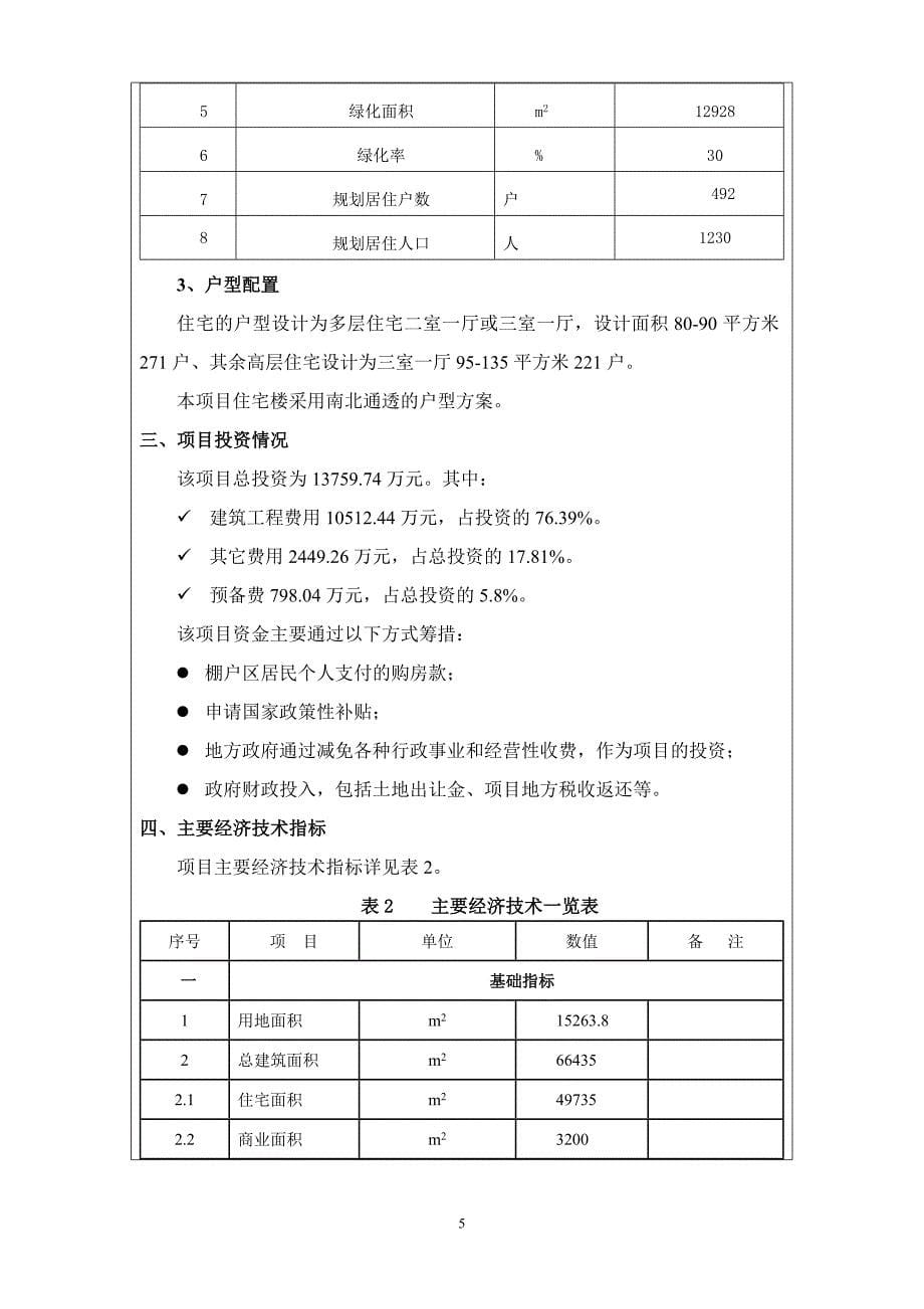 棚户区改造项目节能评估报告.doc_第5页