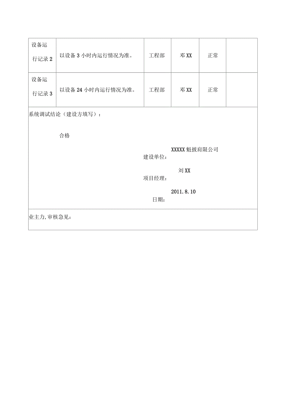 弱电监控工程设备调试报告_第2页