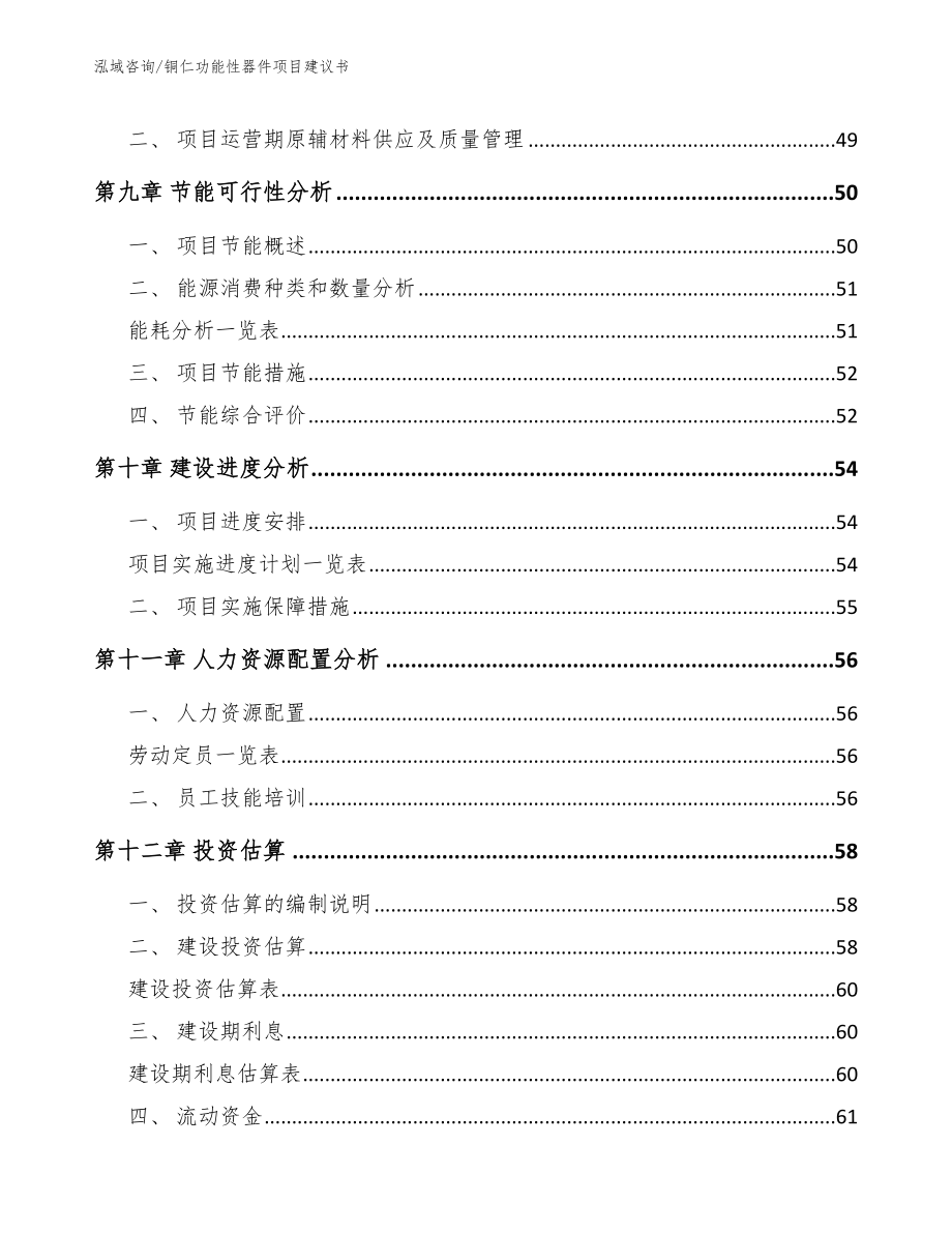 铜仁功能性器件项目建议书_第4页