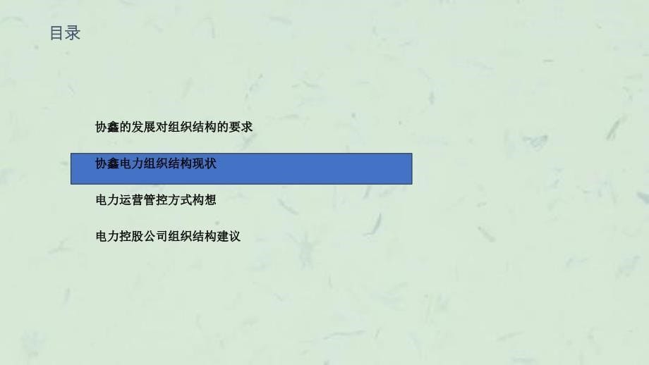 协鑫电力控股公司组织结构设计报告终课件_第5页