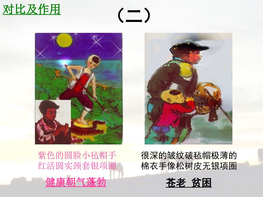 故乡中的对比及其作用_第3页