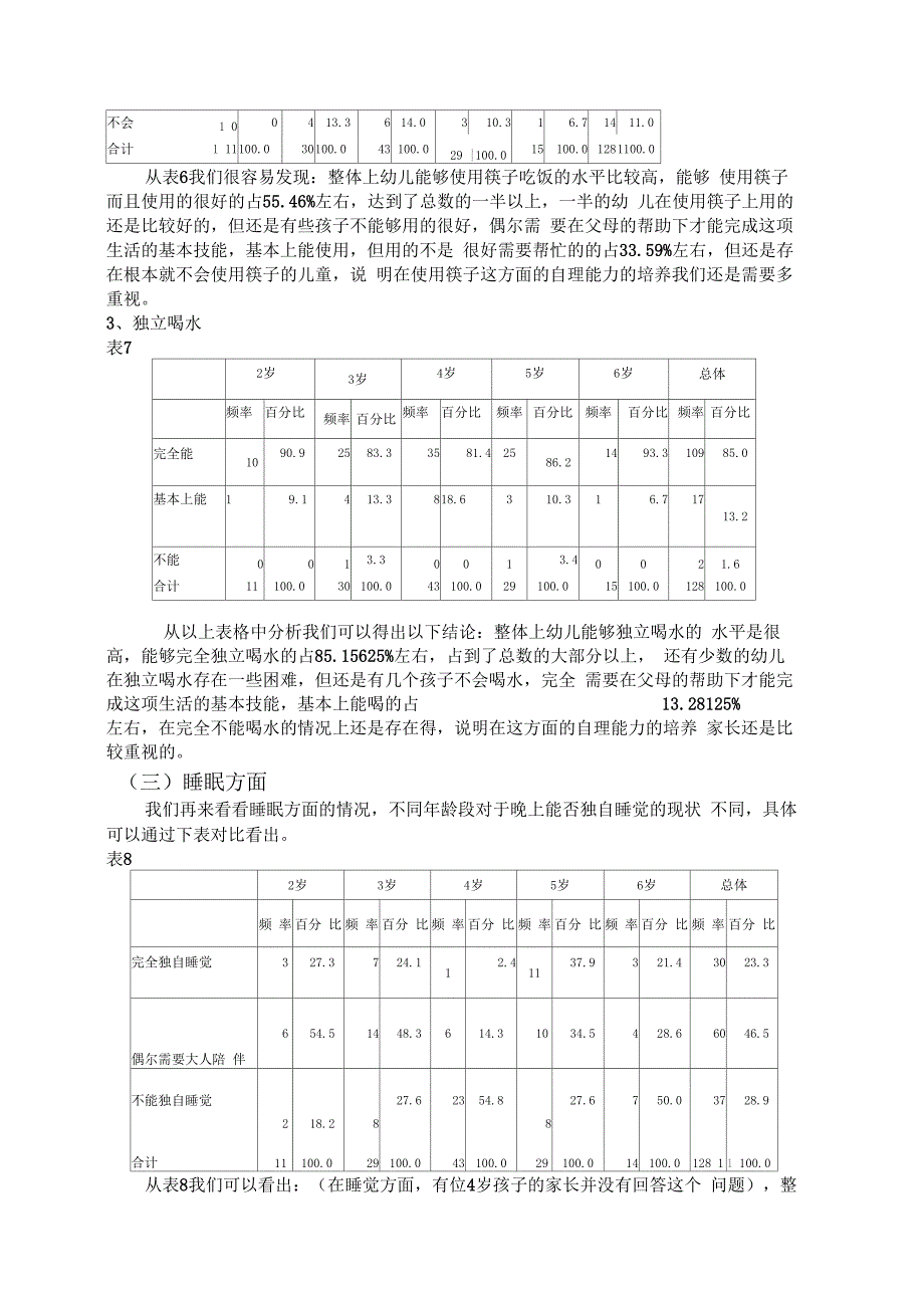 2-6岁幼儿生活自理能力的研究报告_第4页