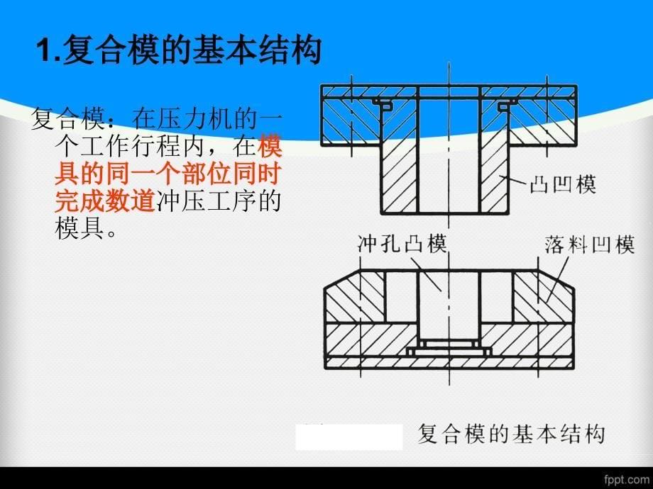 第二章第6节冲压模具设计复合模和连续模讲述案例_第5页