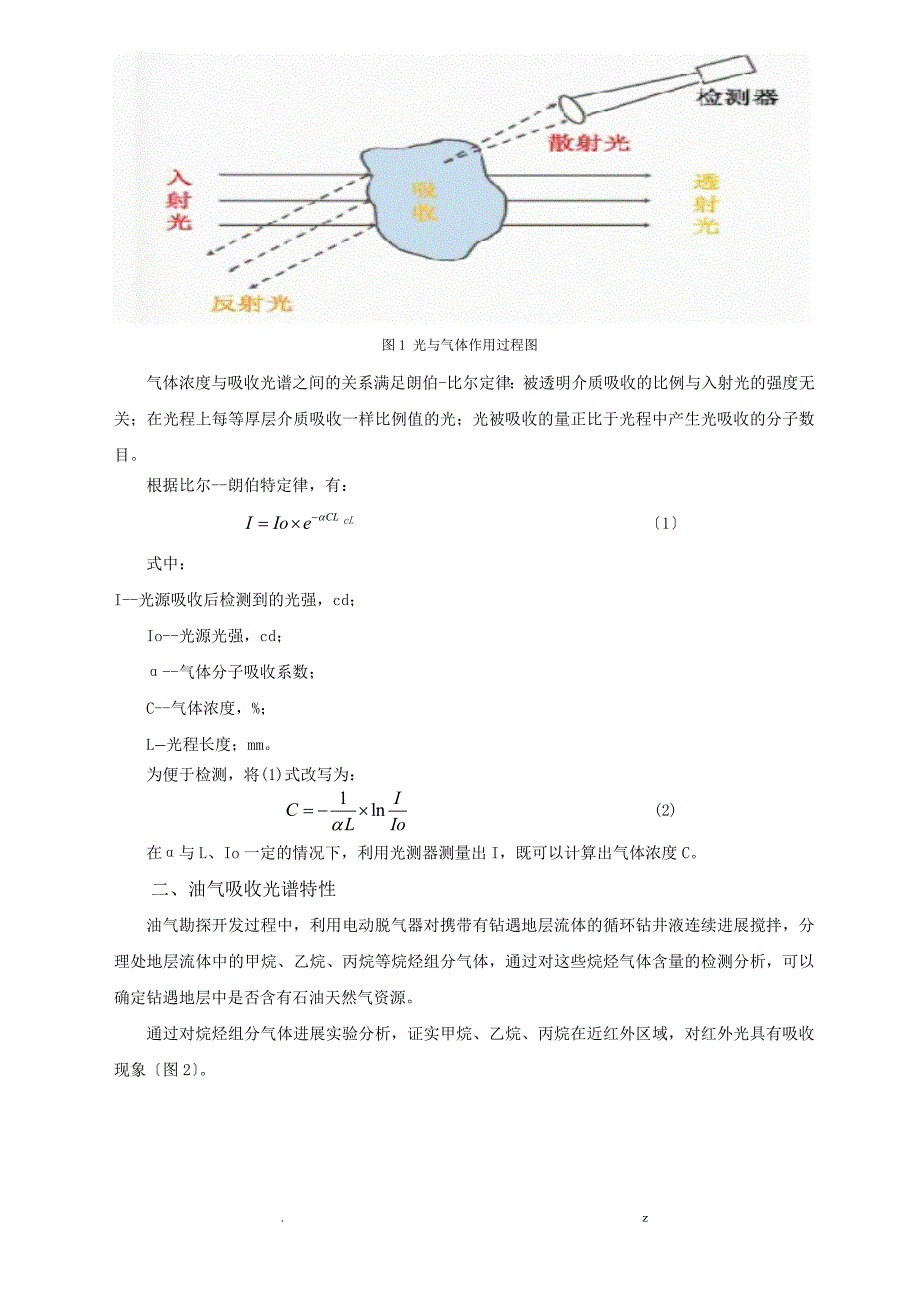 非分光红外气体传感器在油气检测中的应用_第2页