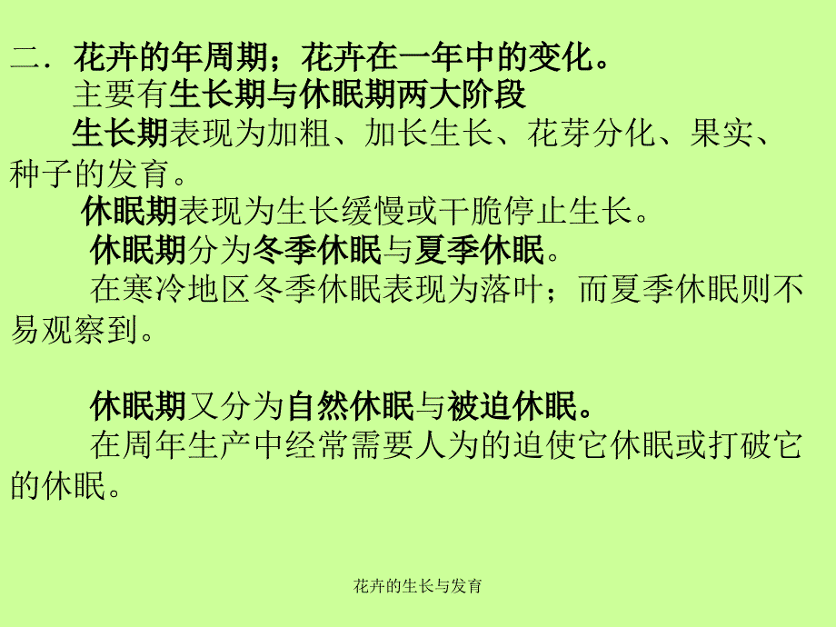 花卉的生长与发育课件_第4页