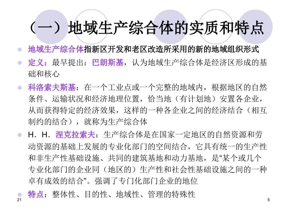 区域经济发展与管理第二讲区域经济的形成与发展第三节区域产业组织理论课件_第5页