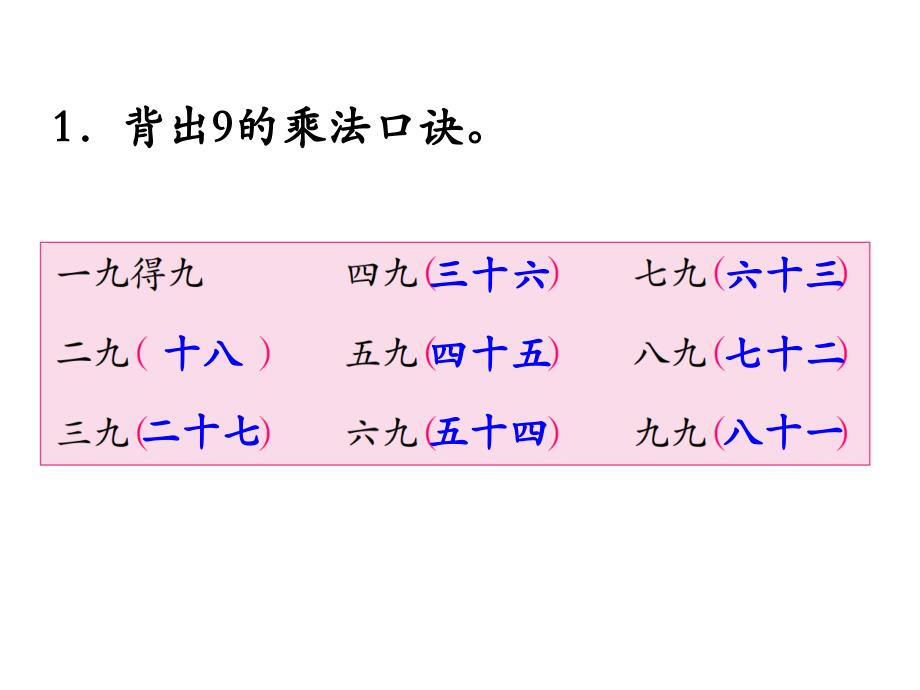 二年级上册数学课件第六单元表内乘法和表内除法第9课时练习十三苏教版_第1页