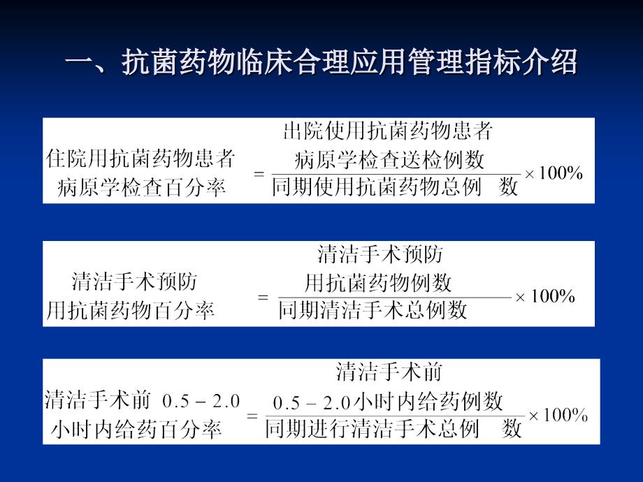 进一步加强抗菌药物临床合理应用的工作汇报_第4页