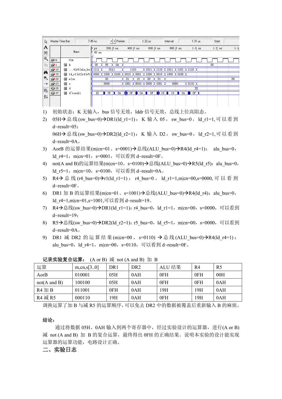 实验2运算器实验报告_第2页