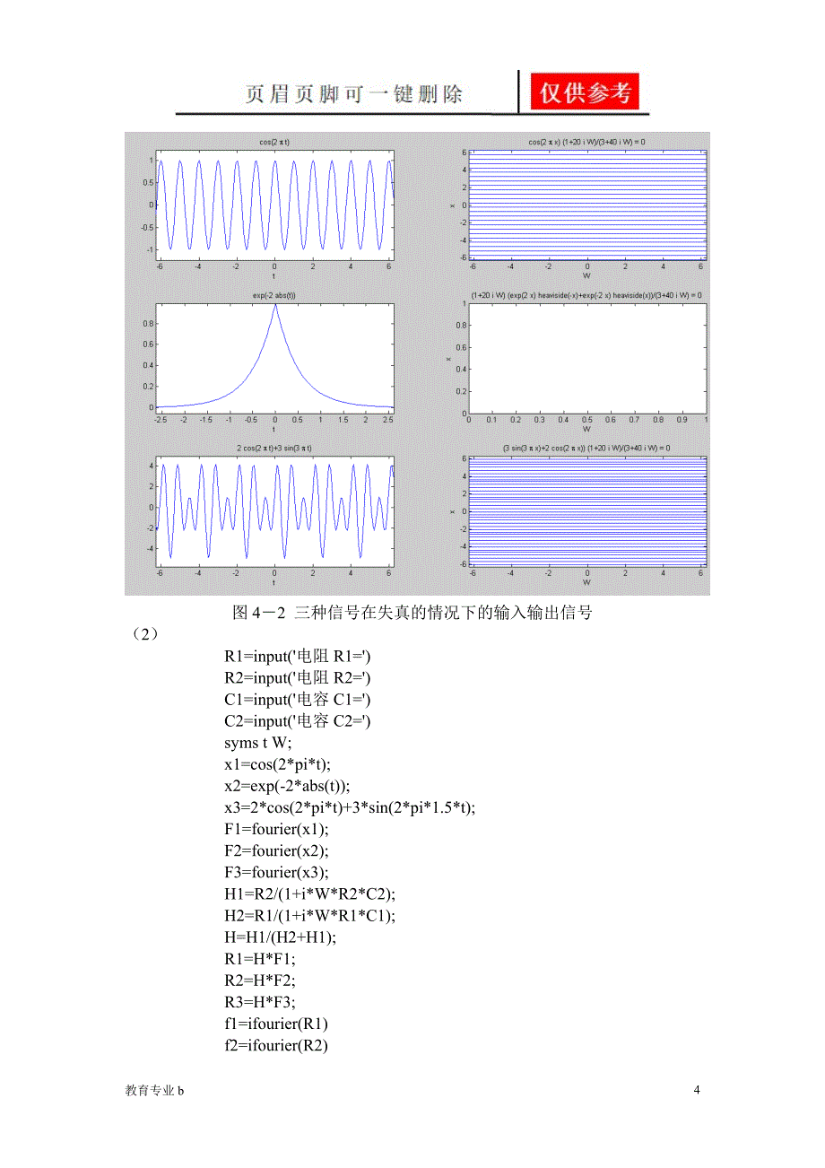 实验四无失真传输系统仿真骄阳教育_第4页