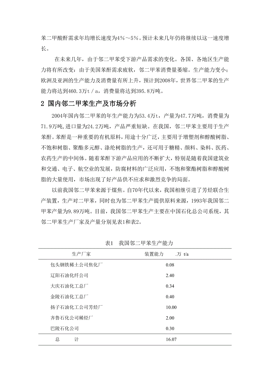 年产1万吨邻二甲苯的生产工艺设计.doc_第2页