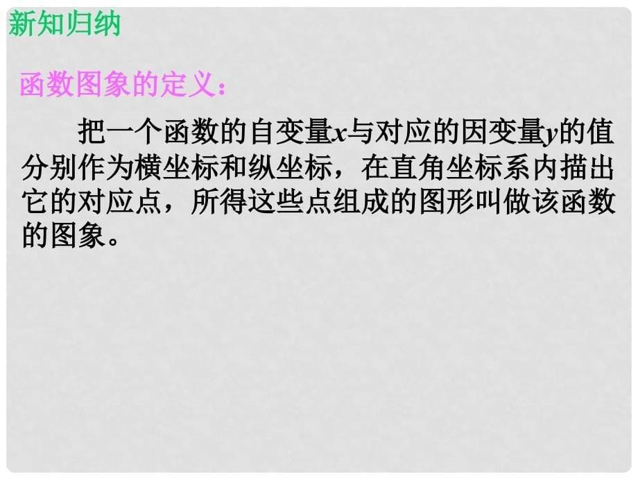 甘肃省临泽县第二中学八年级数学上册 6.3 一次函数的图像（第1课时）课件 北师大版_第5页