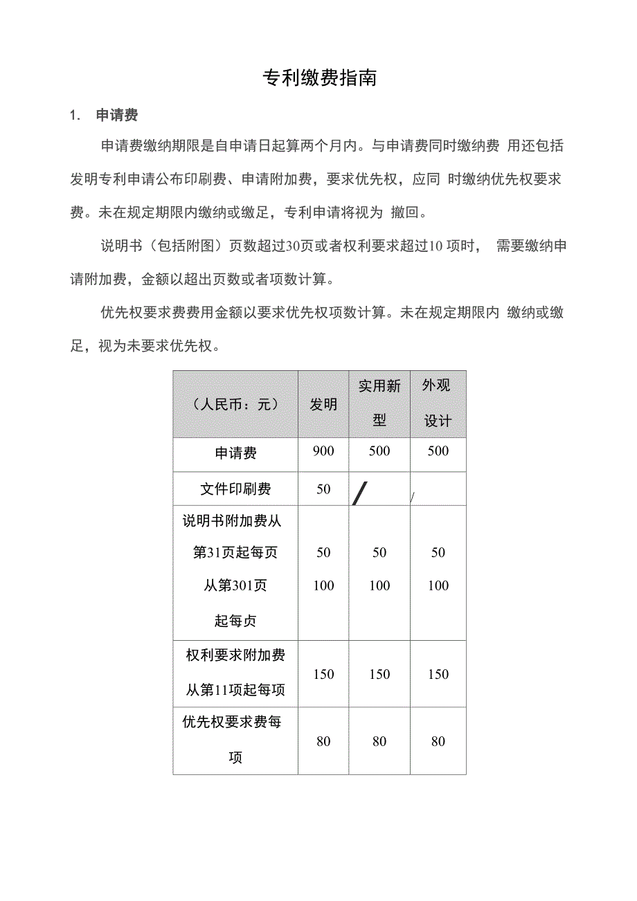 专利缴费指南_第1页