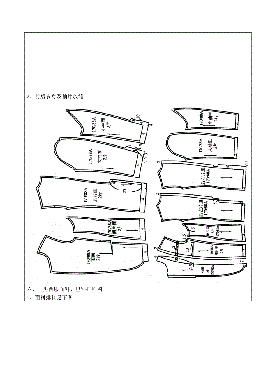 男西服缝制标准工艺教案_第3页