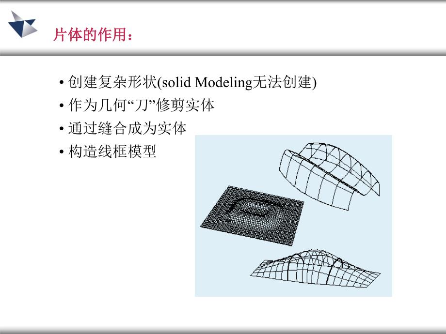 第六章 自由形式特征建模NX4_第3页