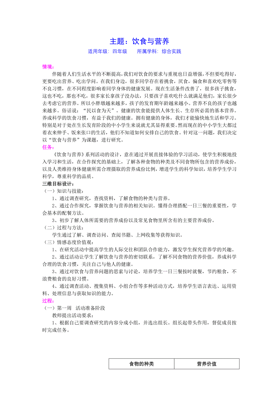 主题饮食与营养_第1页