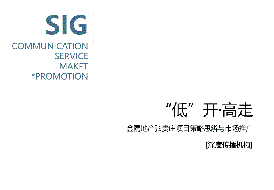 天津金隅地产张贵庄项目策略思辨与市场推广111p_第1页