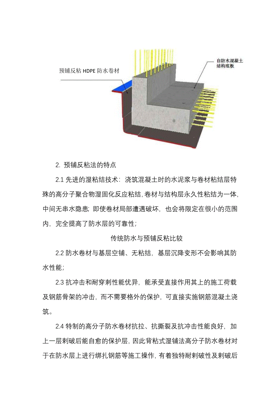 地下工程预铺反粘防水施工技术的研究_第4页