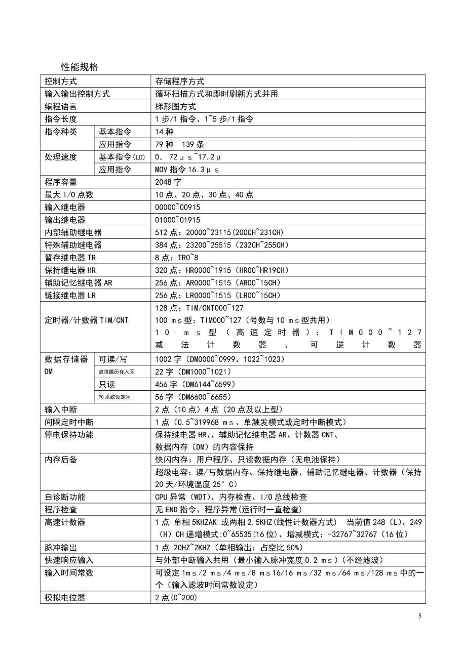 欧姆龙plc学习资料_第5页