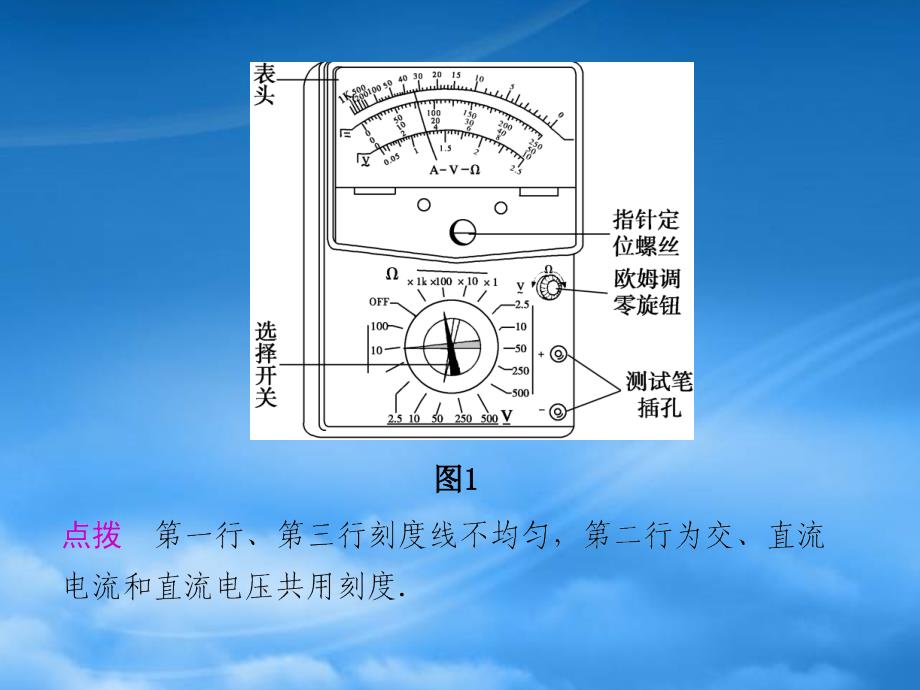 高中物理大一轮复习第十章实验十五练习使用多用电表讲义课件大纲人教_第2页