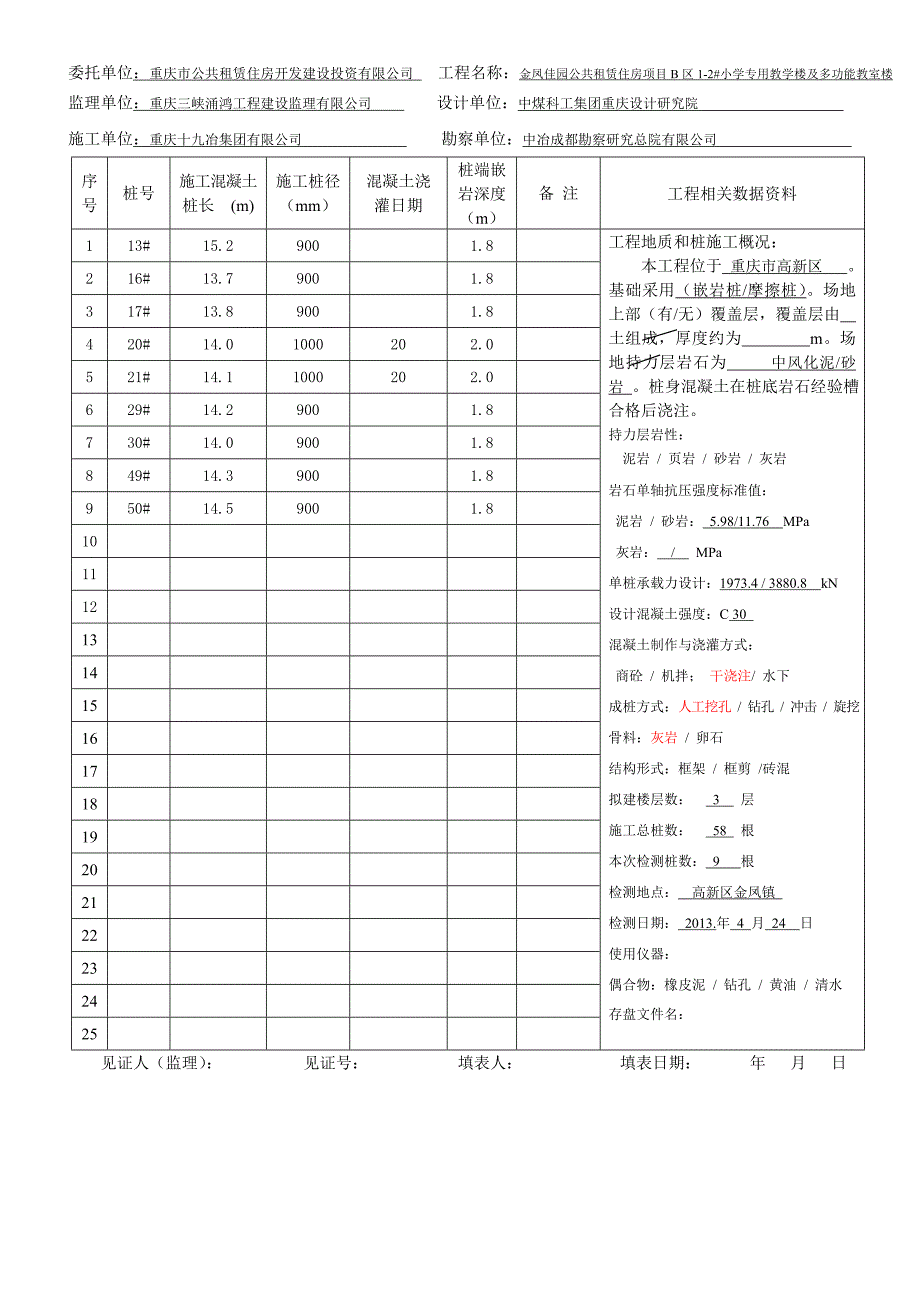 基桩检测工程概况表_第3页