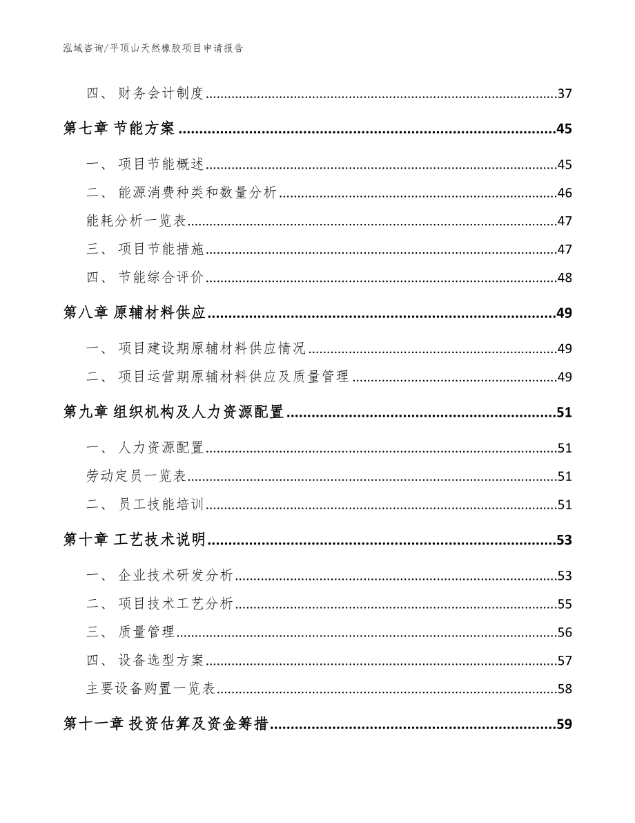 平顶山天然橡胶项目申请报告_第4页