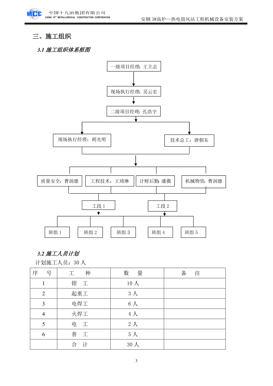 安钢3#高炉热电鼓风站汽机间鼓风机组方案.doc_第5页