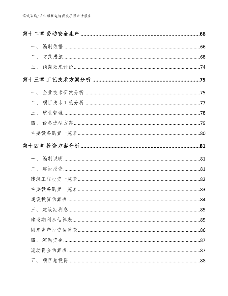 乐山麒麟电池研发项目申请报告_第4页