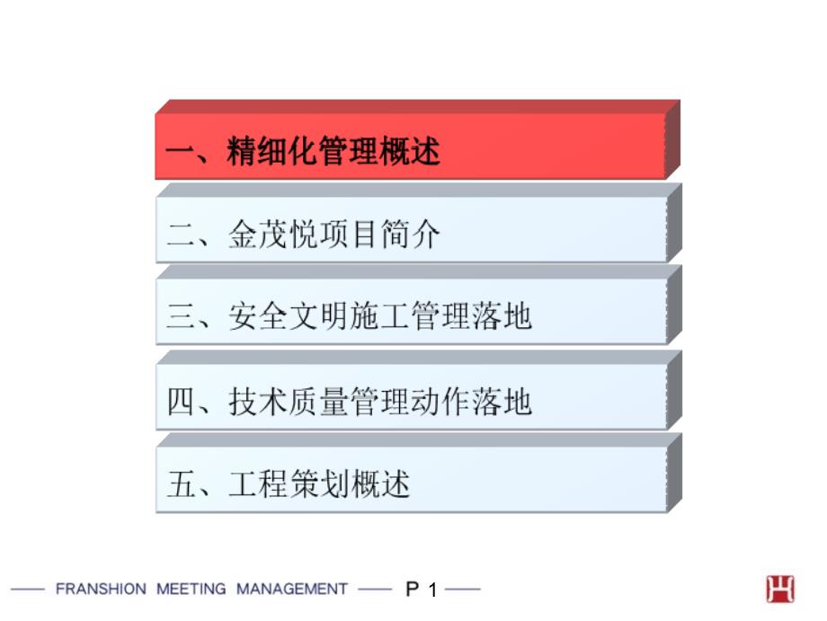 亦庄金茂悦工程精细化管理模式交流讲课稿_第2页