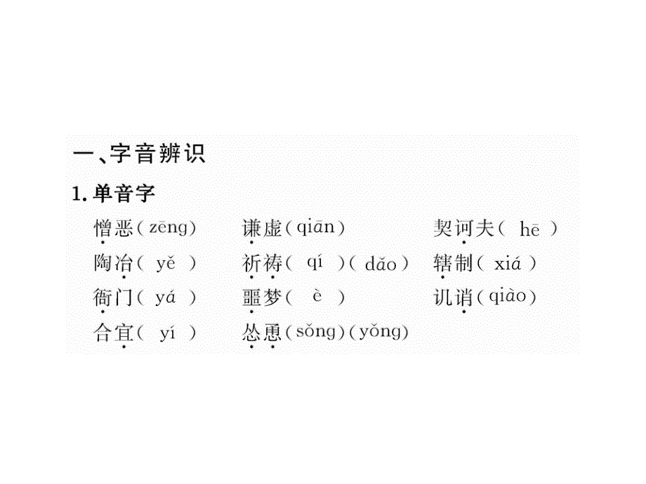 版语文全程学习方略课件必修52装在套子里的人人教版_第2页