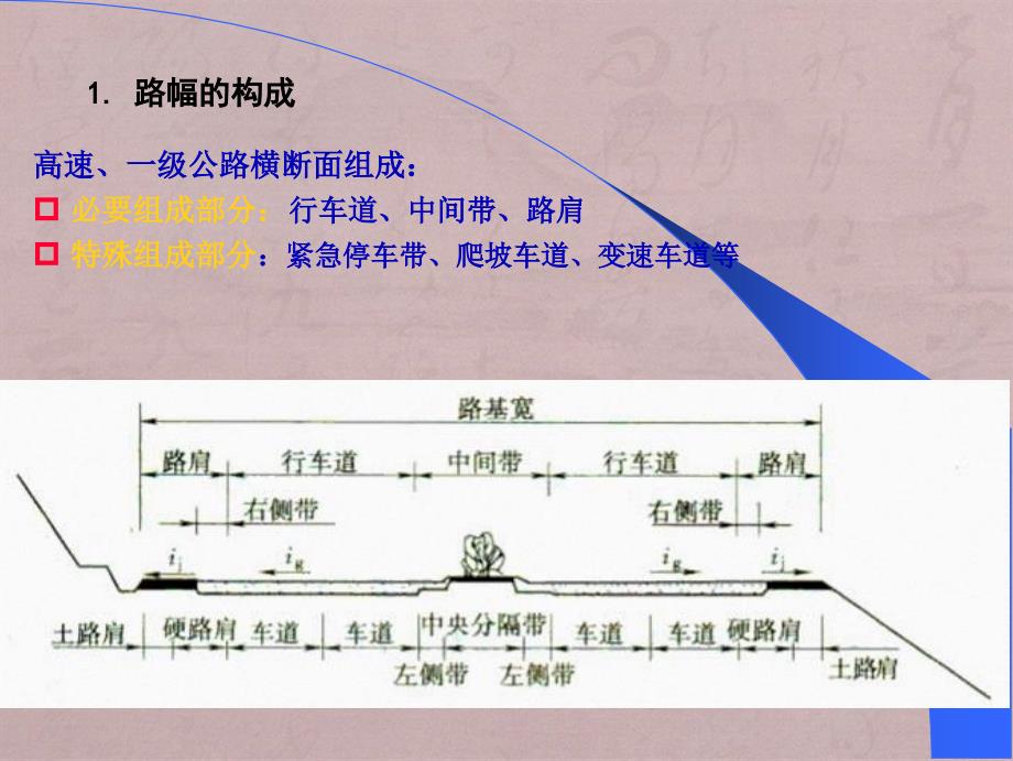 道路勘测设计1651横断面设计_第1页