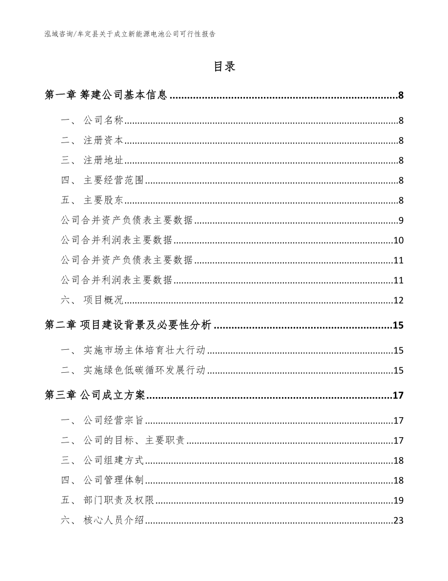 牟定县关于成立新能源电池公司可行性报告范文参考_第2页