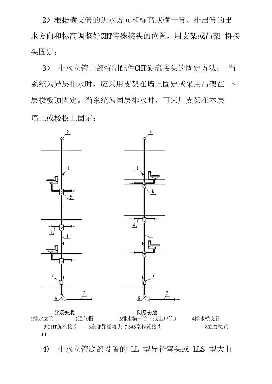 旋流加强型单立管排水系统施工工法_第5页