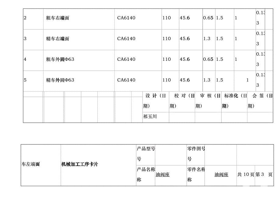 机械加工工艺过程卡片 (2)dgxz_第5页