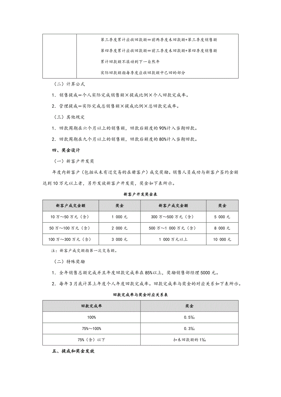 设备销售人员提成方案_第2页