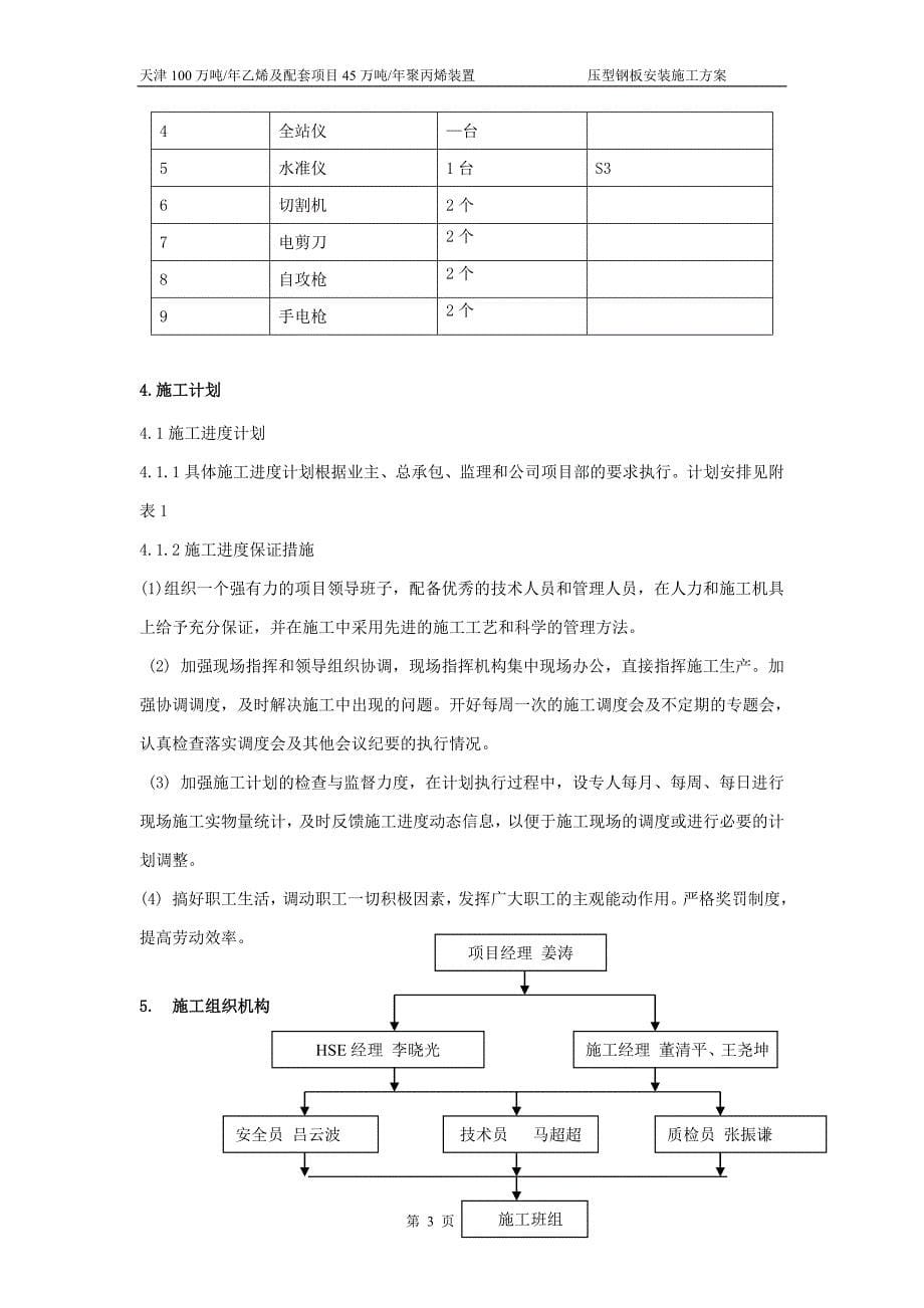 挤压造粒厂房框架施工方案修改版.doc_第5页