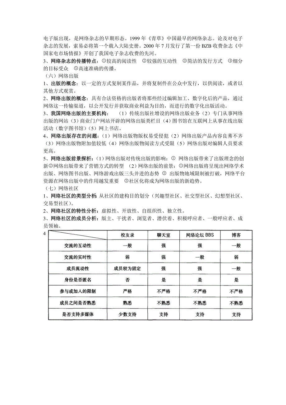 (完整word版)新媒体概论复习资料总结(word文档良心出品).doc_第3页