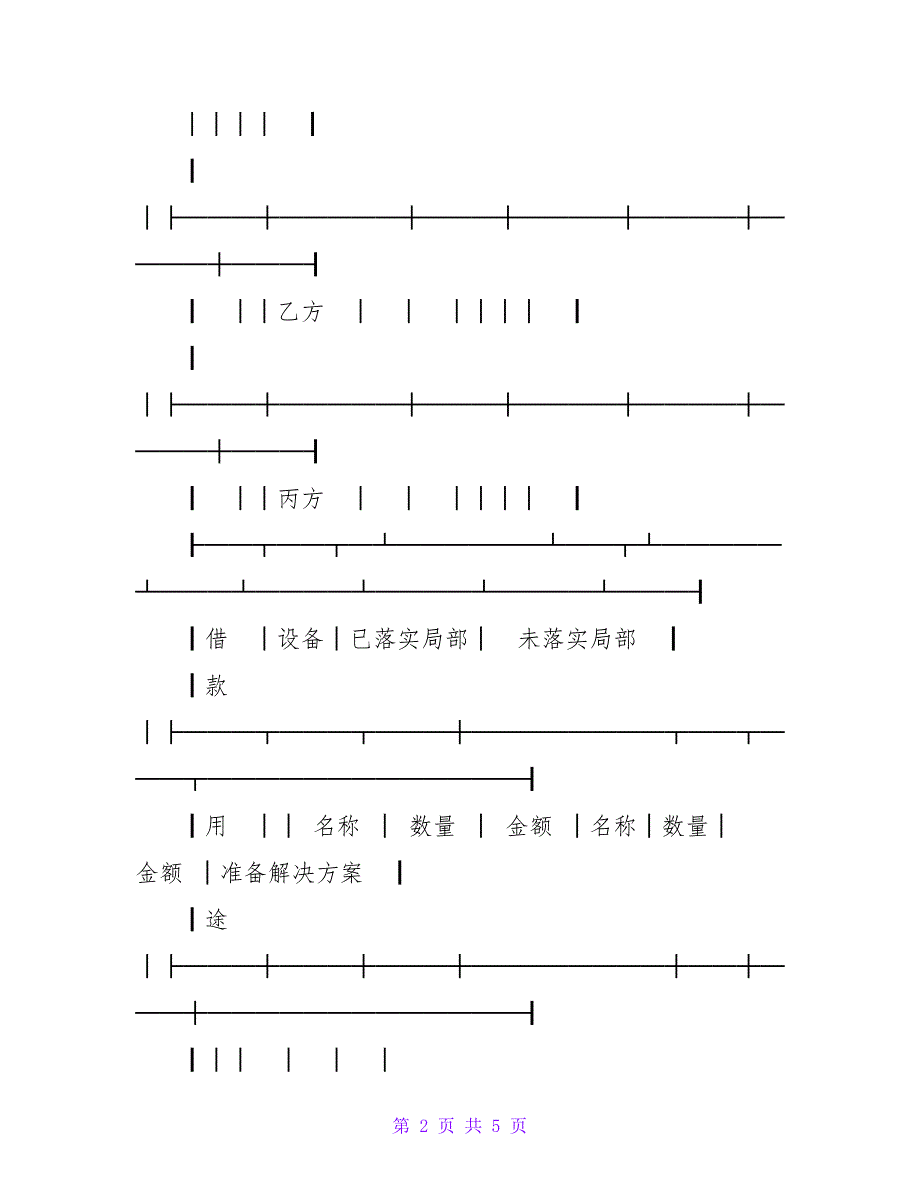 联营股本借贷申请书.doc_第2页