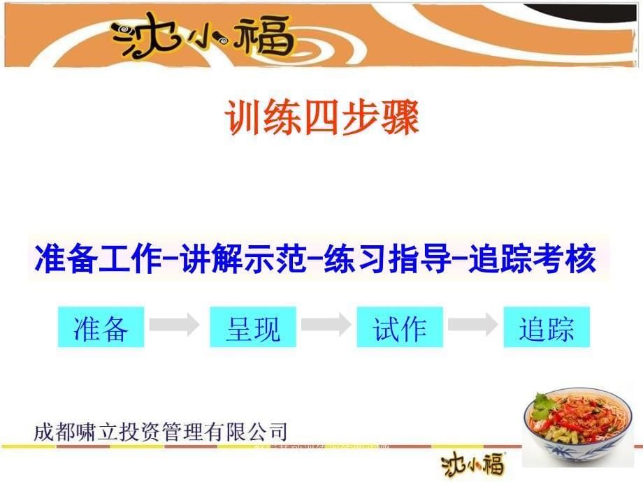 餐厅基础训练训练四步骤课件_第5页